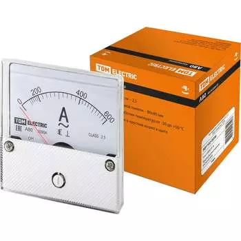 Амперметр TDM ELECTRIC А80Н 600А/5А-25 SQ1102-0236