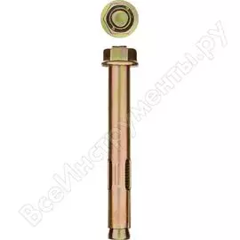 Желтопассивированный анкерный болт ЗУБР Профессионал 8x40 мм (100 шт.) 302342-08-040