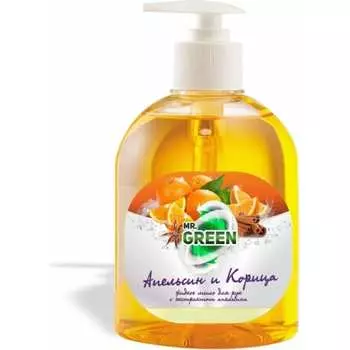 Антибактериальное жидкое мыло MR.GREEN Апельсин и корица 70752