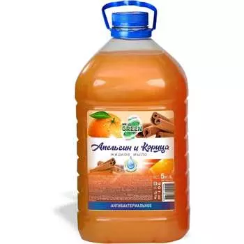 Антибактериальное жидкое мыло MR.GREEN Апельсин и корица 41485