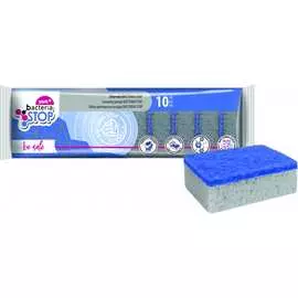 Антибактериальные губки для посуды YORK БАКТЕРИЯ СТОП 034010