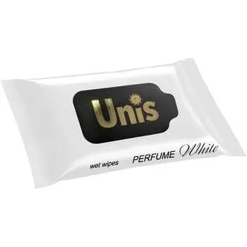 Антибактериальные салфетки Unis perfume white 4657778190332