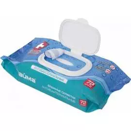 Антибактериальные влажные салфетки LAIMA Antibacterial 129997