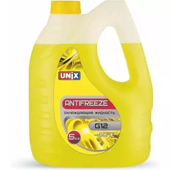 Антифриз UNIX G12 желтый 4603221