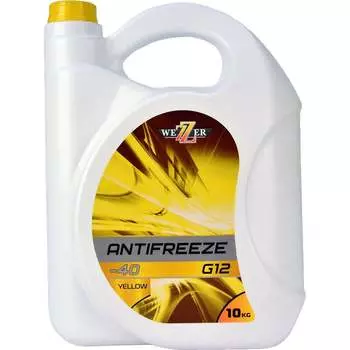 Антифриз WEZER G12 желтый 4605409