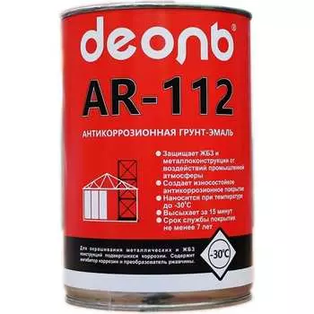 Антикоррозионная грунт-эмаль Деоль серебрянка AR112G08