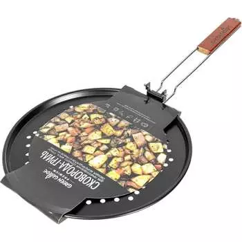 Антипригарная сковорода гриль Green glade 7402