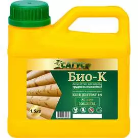Антисептик древесины САГУС Био-К Б 0289