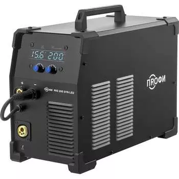 Аппарат полуавтоматической сварки ПТК ПРОФИ MIG 200 SYN LED 43281