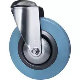 Аппаратное поворотное колесо Longway SChg 25 Поворотная колесная опора сер. рез. под болт (10/120)