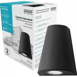 Архитектурный настенный садово-парковый светильник Gauss