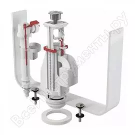 Арматура для бачка alca plast сливная/наливная, нижнее подключение 023-4525