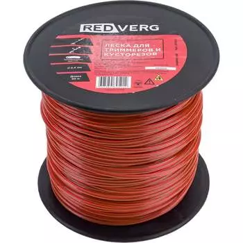Армированная леска для триммера REDVERG 6632729
