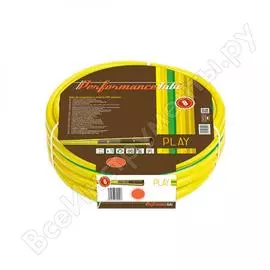 Армированный 3-х слойный садовый шланг для полива almaplast play 3/4", 50м 00200190500