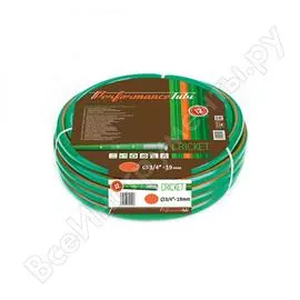 Армированный 4-х слойный садовый шланг для полива almaplast cricket 3/4", 50м 00400190500