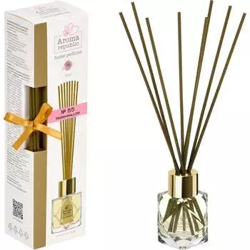 Ароматический диффузор Aroma republic №55 Marshmallow в стеклянном флаконе