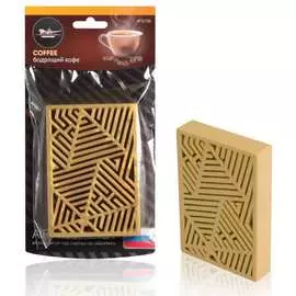 Ароматизатор под сиденье airline 3d-лабиринт бодрящий кофе afsi106