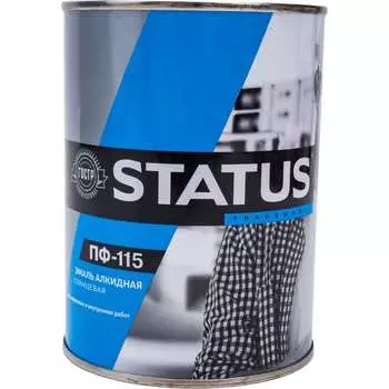 Атмосферостойкая краска Радугамалер ПФ-115 STATUS 4650001278586