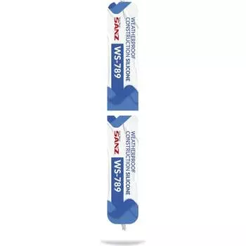 Атмосферостойкий силиконовый герметик для герметизации строительных швов SANZ WS-789 789-7271-C