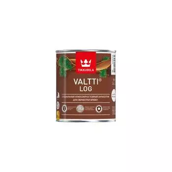 Атмосферостойкий специальный антисептик для бревен Tikkurila VALTTI LOG 700010357