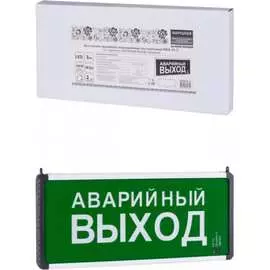 Аварийный эвакуационный светодиодный светильник TDM ELECTRIC ССА-01-2 АВАРИЙНЫЙ ВЫХОД SQ0349-0012