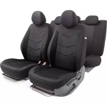 Авточехлы AUTOPROFI AEROBOOST AER-1102 BK/BK