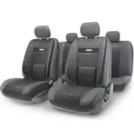 Авточехлы AUTOPROFI Comfort COM-1105GP BK/BK