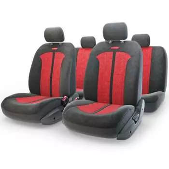 Авточехлы autoprofi selection sel-1105 bk/rd m