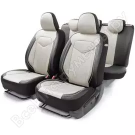 Авточехлы AUTOPROFI SIGNATURE SGN-1505GF BK/WH