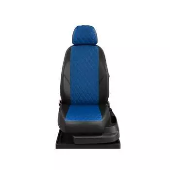 Авточехлы для Skoda Fabia 1 с 2001-2007г. седан, хэтчбек AVTOLIDER1 SK23-0101-EC05-R-blu