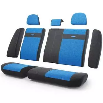 Авточехлы-трансформеры AUTOPROFI TRS-002 BK/BL