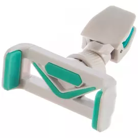 Автодержатель для смартфона perfeo до 65" на воздуховод model 2 белый зелёный nn b4208 30013402