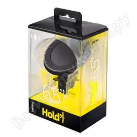 Автодержатель + зарядка qi для смартфона perfeo-537-qi, диагональ до 6.5, черный 30 012 793