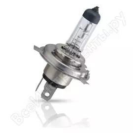 Автолампа PHILIPS H4 60/55 P43t-38+60% VISION PLUS 12V /1/5 HIT P-12342VP2