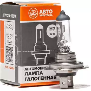Автолампа АВТОЭЛЕКТРИКА h7 09.02404