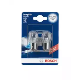 Автолампа bosсн p21/5w 12v 21/5w longlife day 2шт блистерная упаковка 1987301055