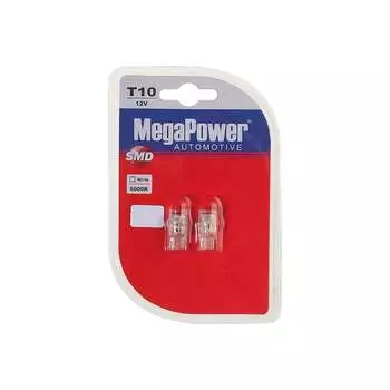 Автолампа Megapower M-10103W-2бл