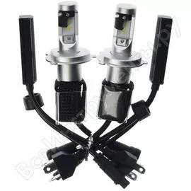 Автолампа narva h4 led range power hi lo 16w х2 bright white 6000k 2шт 12v 1 10 new 180043000