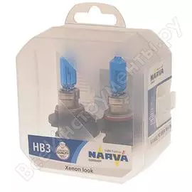 Автолампа narva hb3 9005 60 p20d range power white 4500k 2шт 12v 1 10 new 486252100