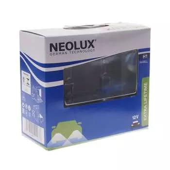 Автолампа neolux h1 55 p14.5s long life бокс, 2шт 12v 1 10 n448ll-2scb