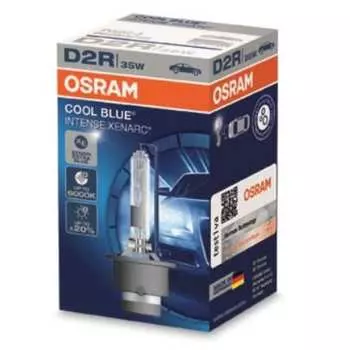 Автолампа osram d2r 35 p32d-3+20% xenon blue intense 6000k 85v, 1, 10 66250cbi
