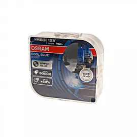 Автолампа osram hb3, 9005 100 p20d+50% blue boost 5000k 2шт 12v, 1, 10 69005cbb-hcb