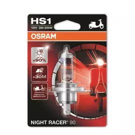 Автолампа osram hs1 35/35 px43t+90% night racer 90 12v, 1, 10, 50 64185nr9-01b
