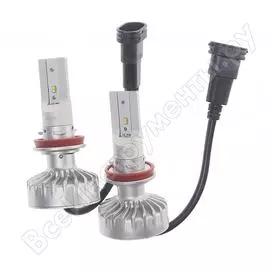 Автолампа philips h11/h8/h16 led fog lights white блистер,2шт 6200k 12v 11366ulwx2