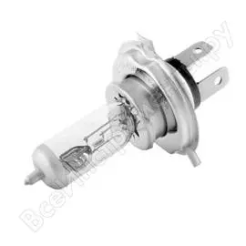 Автолампа skyway p43t, 2-контактная, ближний, дальний свет, противотуманные фары h4-12v100 _ 90w w