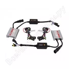 Автолампа ксенон skyway 9006, 35w, 4300k, комплект 2 шт., блок розжига, ближний свет s9006 4300k d13 12v35w