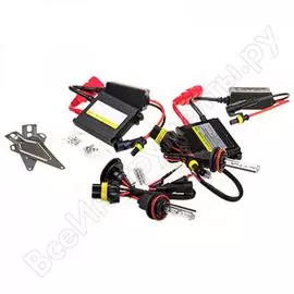 Автолампа ксенон skyway h11, 12v, 35w, 4300k, 3200lm, комплект 2 шт, 2 блока розжига, ближний свет s04501013