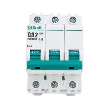 Автомат DEKraft ВА101-3P-032A-C 11081DEK 121922