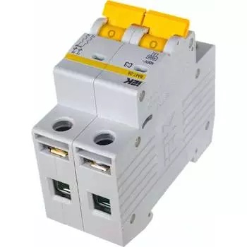 Автомат IEK ВА47-29 2п, C, 3А, 4.5кА MVA20-2-003-C