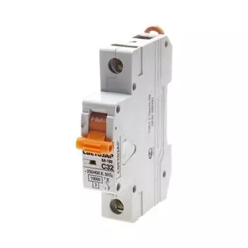 Автомат СВЕТОЗАР 1п, 32 A, C, 10 кА, 230/400 В SV-49071-32-C